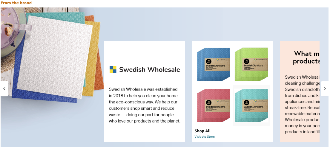 Swedish wholesale brand story